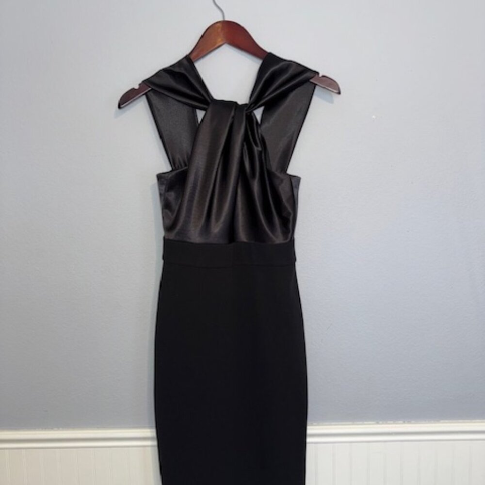 Eliza J Size 2 Black Dress